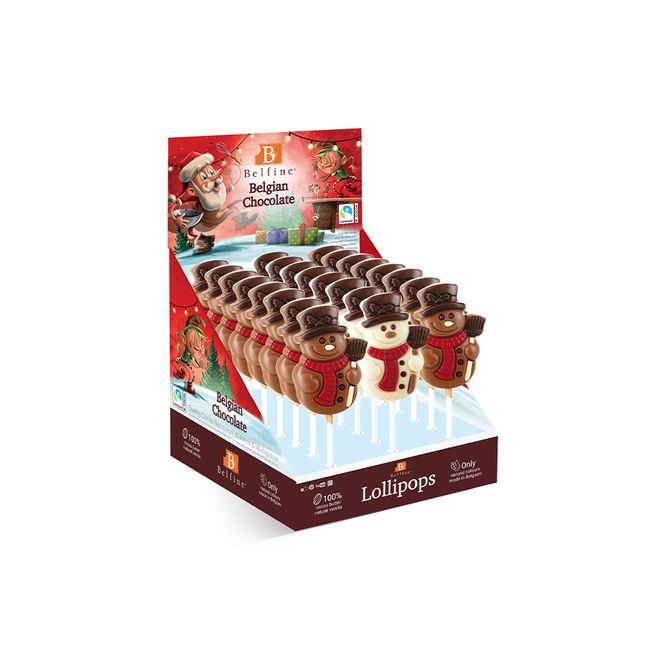 Hovedbilde Lollipop Snowman Frosty 35g