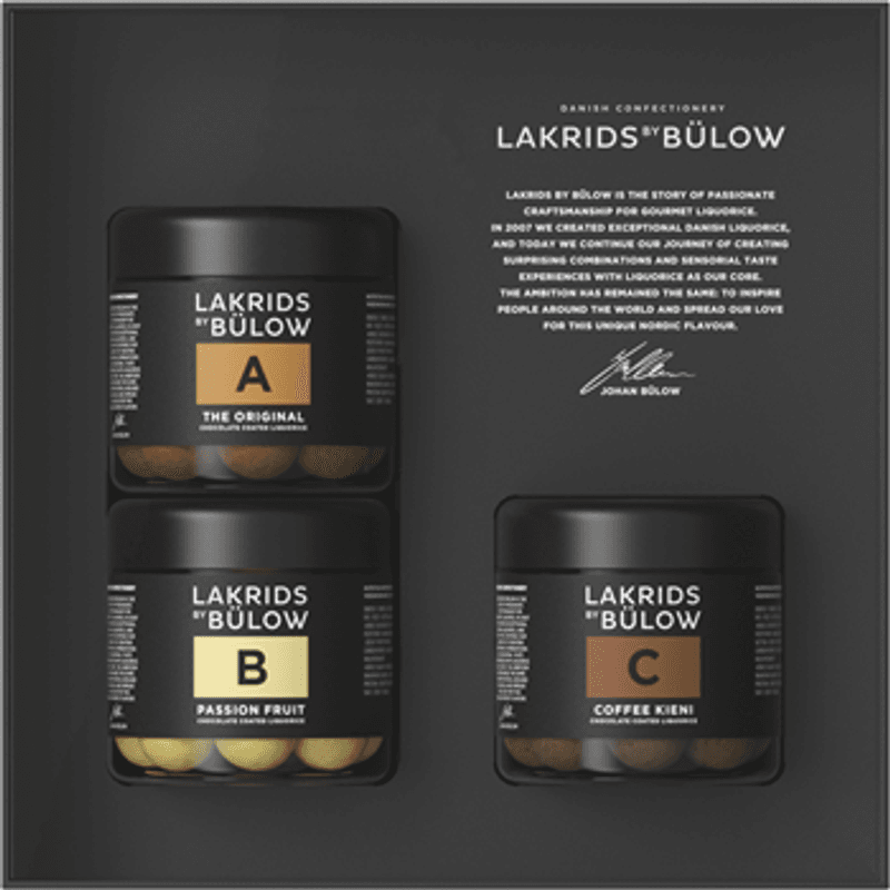 Black Box  A, B & C Lakrids By Johan Bûlow