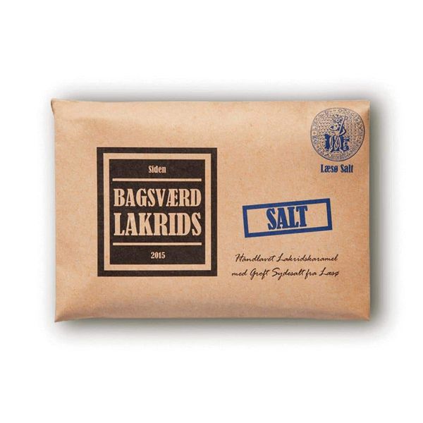 Hovedbilde  Lakrisplate Salt 160g