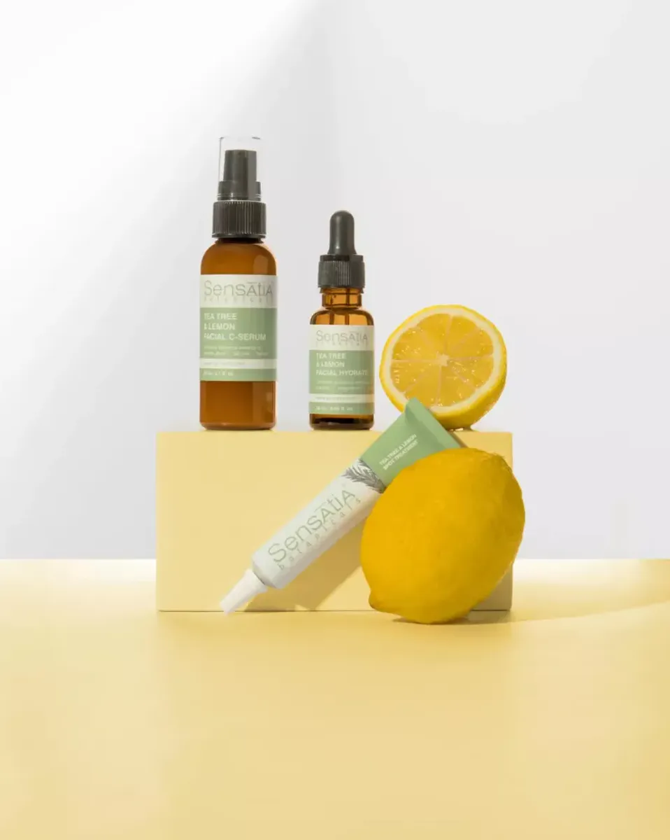 Tea Tree & Lemon Facial C-Serum Moisturizer