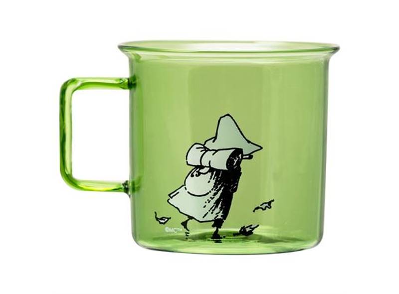 Mummikopp Glass - Snusmumrikken 3,5 dl Grønn Originals